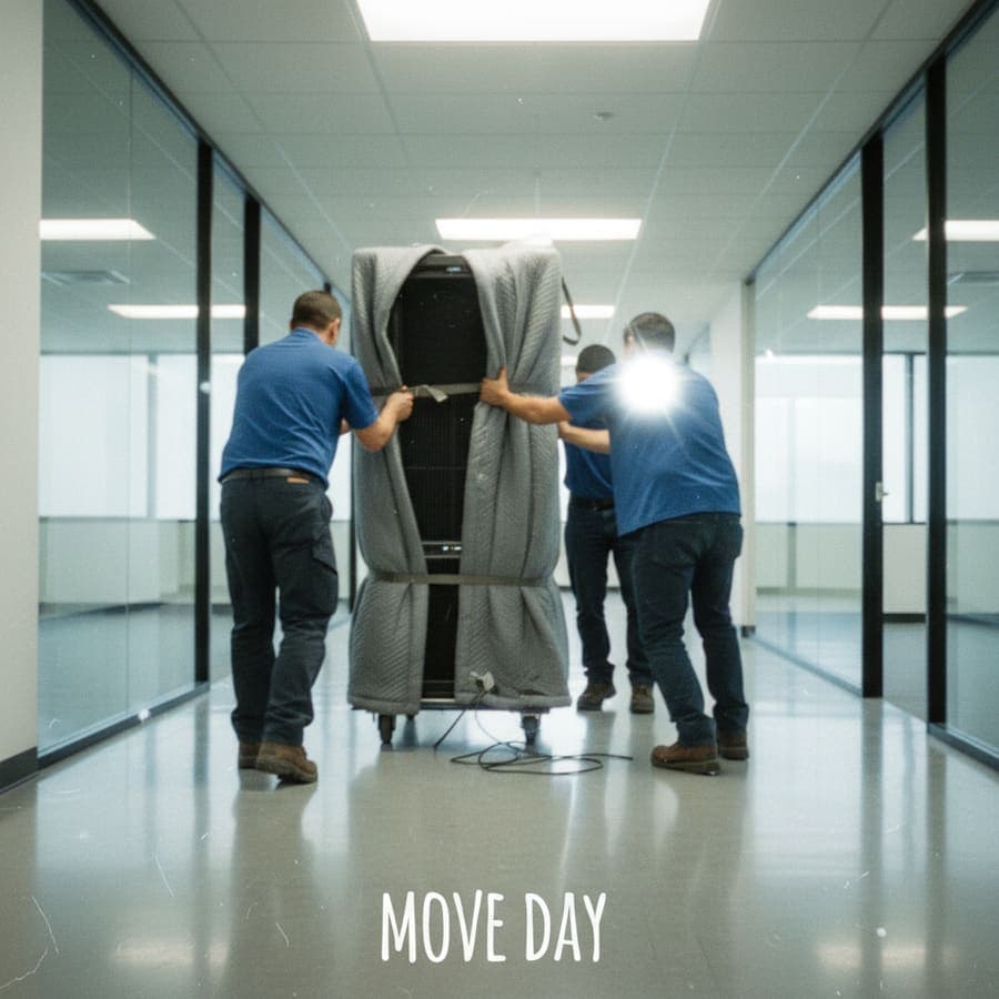 Shiftclair crew performing move-out deep clean with published checklist