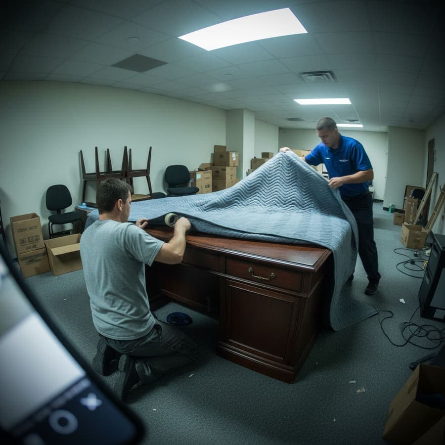 Landlord turnover program between tenants with rapid handoff